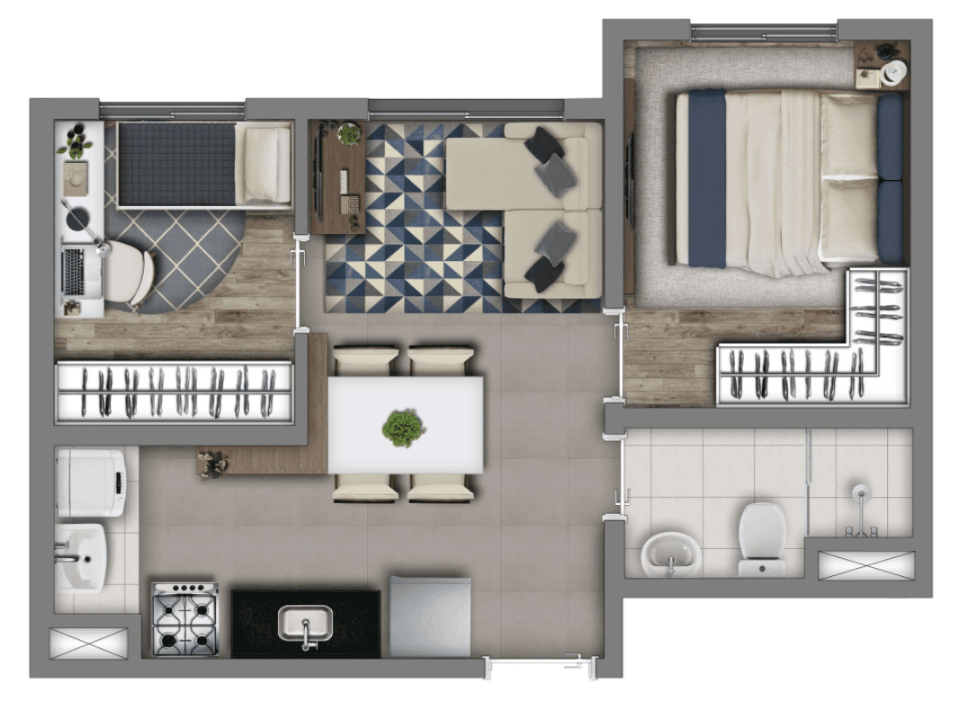 Planta 2 — Vivaz Vila Guilherme