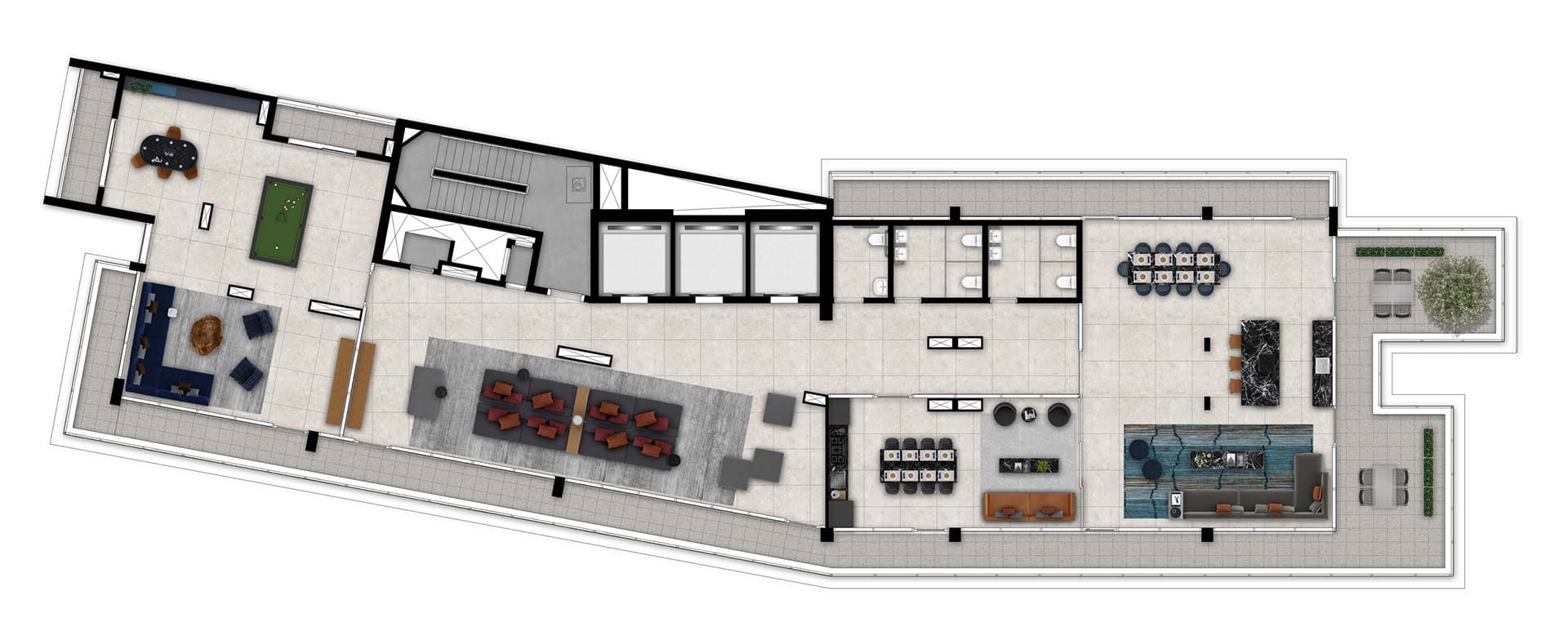 Planta 3 — Sky Pinheiros