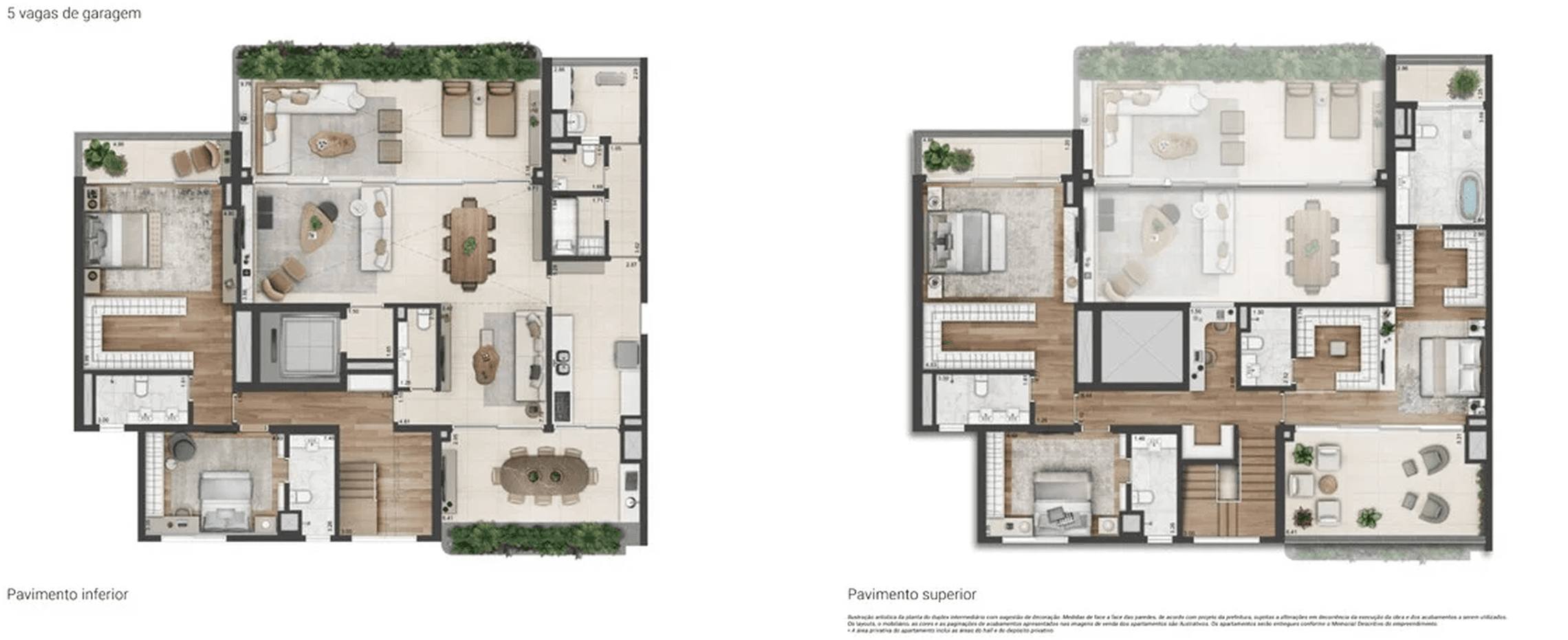 Planta 3 — Parque Global - Torre Ibirapuera