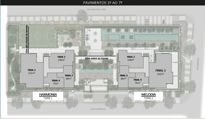 Planta 1 — Sintonia Perdizes - Residencial