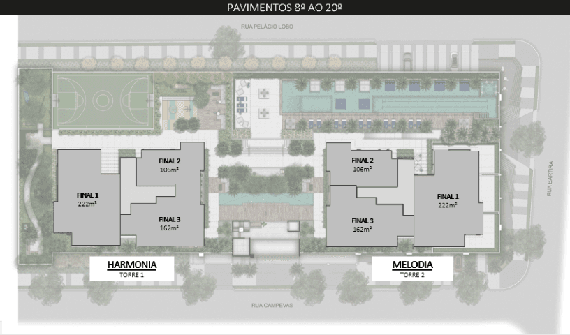 Planta 2 — Sintonia Perdizes - Residencial