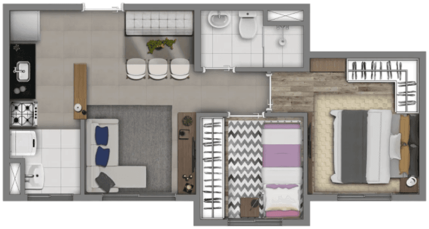 Planta 2 — Vivaz Cantareira