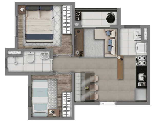 Planta 4 — Vivaz Cantareira