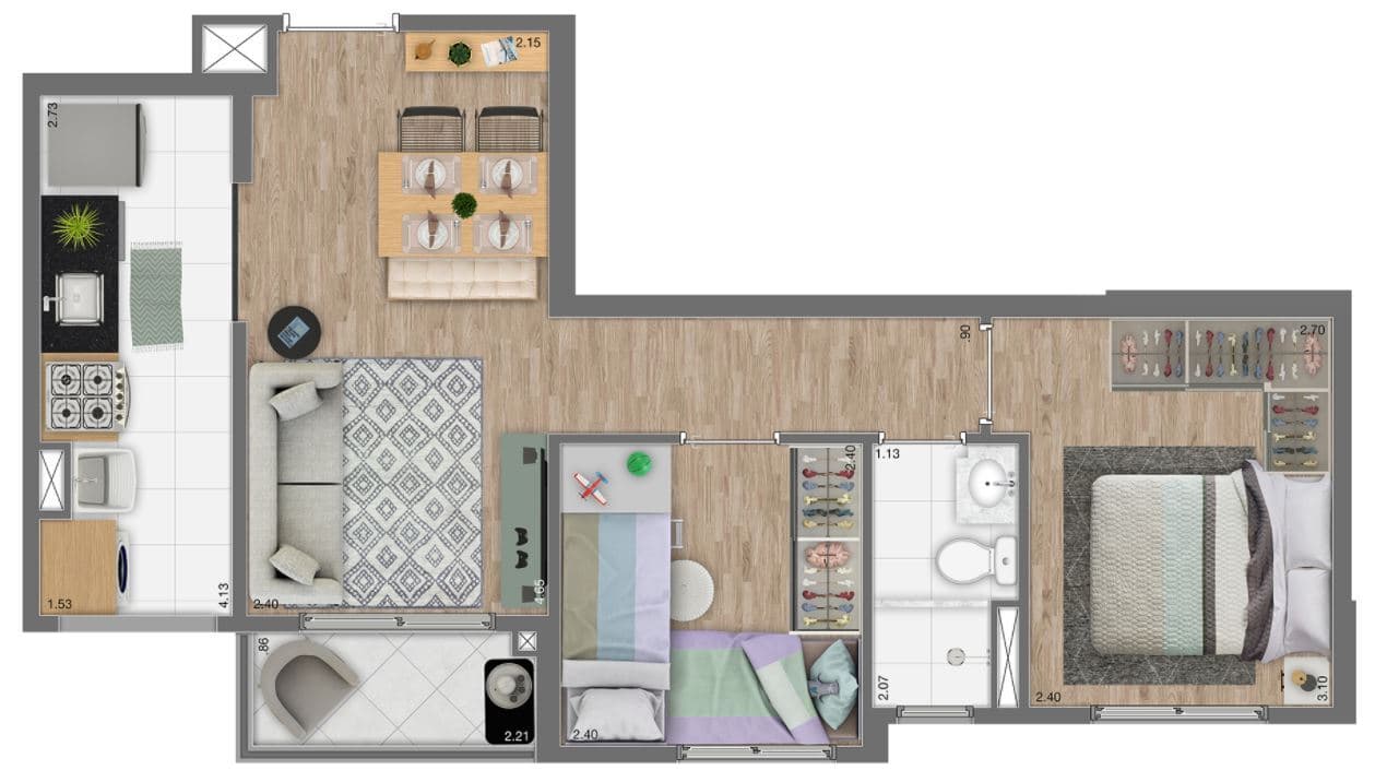 Planta 4 — Dueto Morumbi