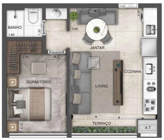 Planta 2 — Upper West Perdizes