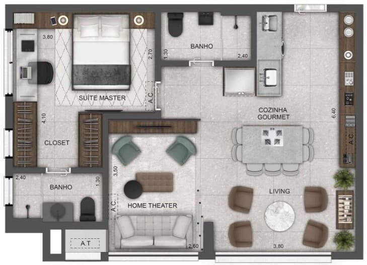 Planta 5 — Upper West Perdizes