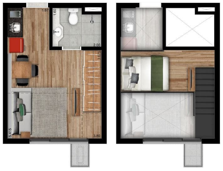 Planta 2 — Lexy Boulevard Vila Clementino - Residencial