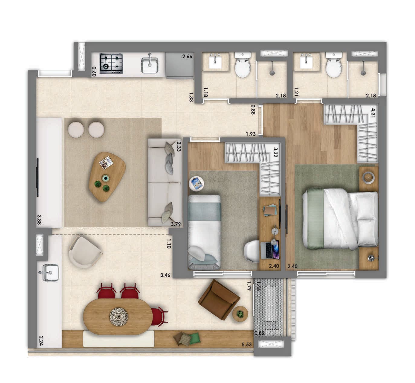 Planta 5 — Essence Vila Mariana