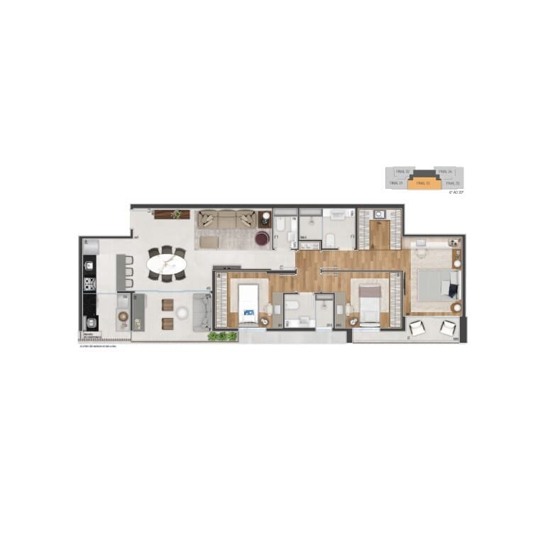 Planta 5 — Diamond Jardins