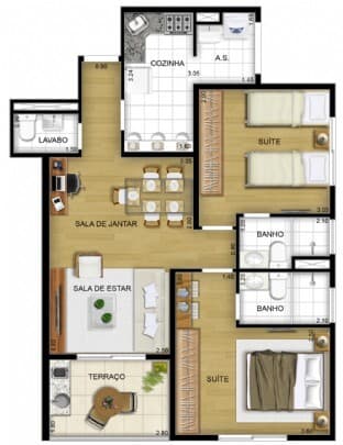 Planta 2 — First Class Mbigucci Vip