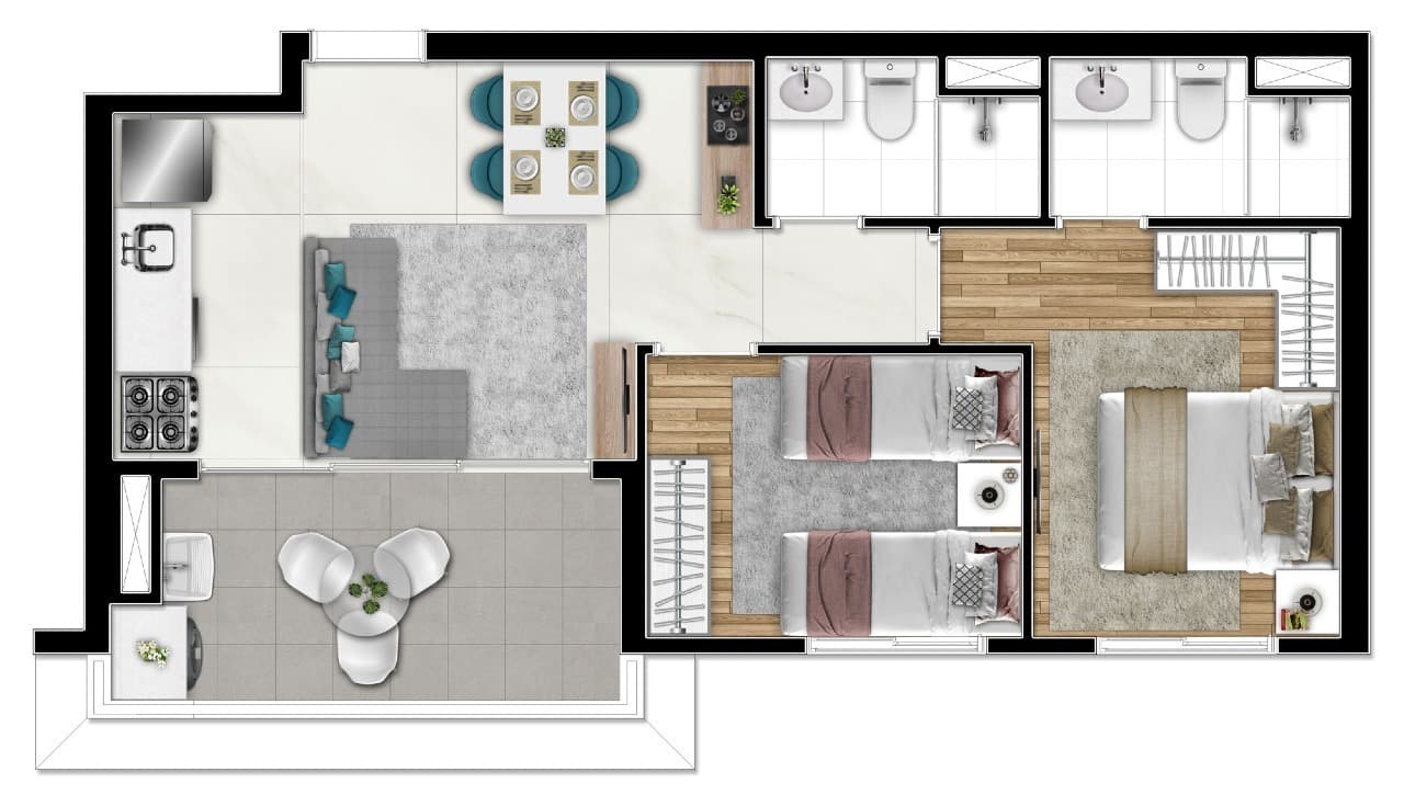 Planta 3 — Side Barra Funda