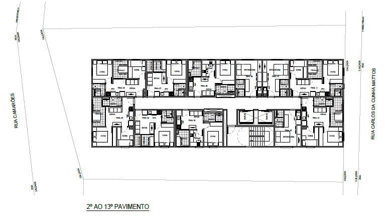 Planta 5 — Metrocasa Pirituba - Residencial