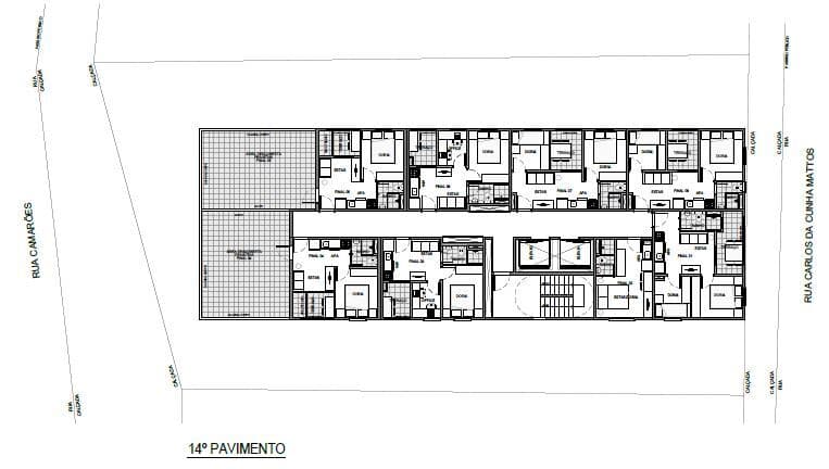 Planta 1 — Metrocasa Pirituba - Residencial