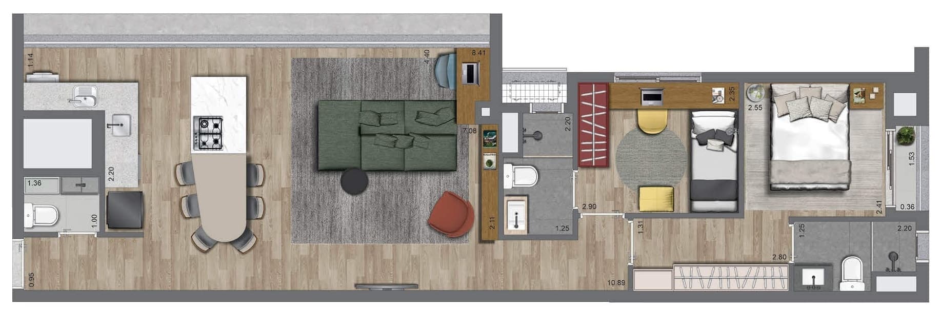 Planta 5 — La Casa Pássaros e Flores - Residencial
