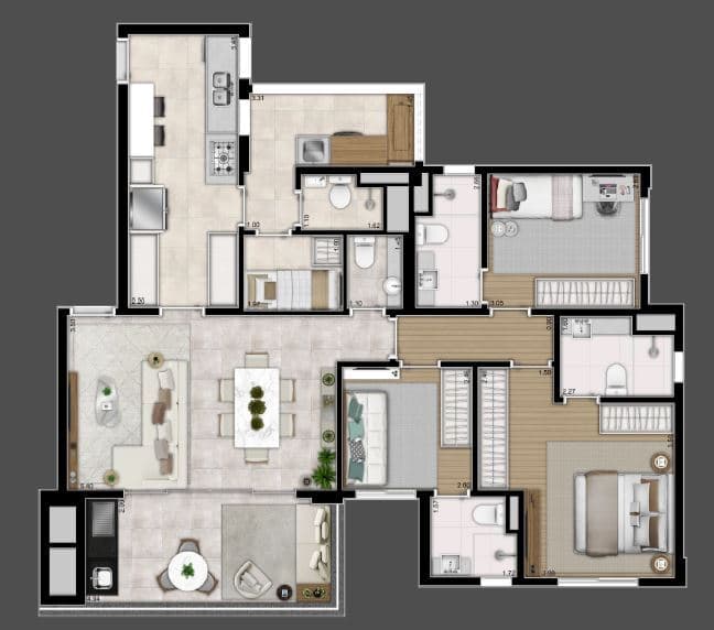 Planta 6 — Lure Perdizes
