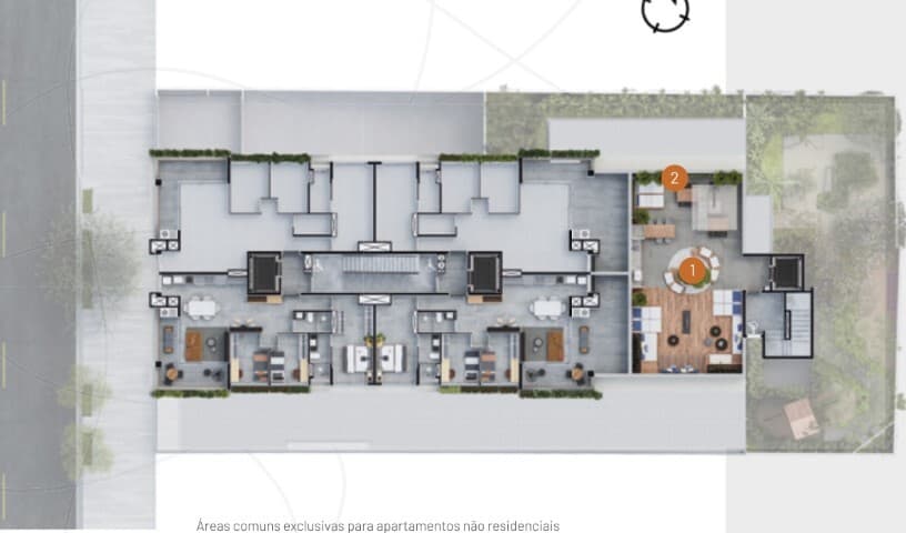 Planta 3 — Terrae Vila Madalena - Residencial