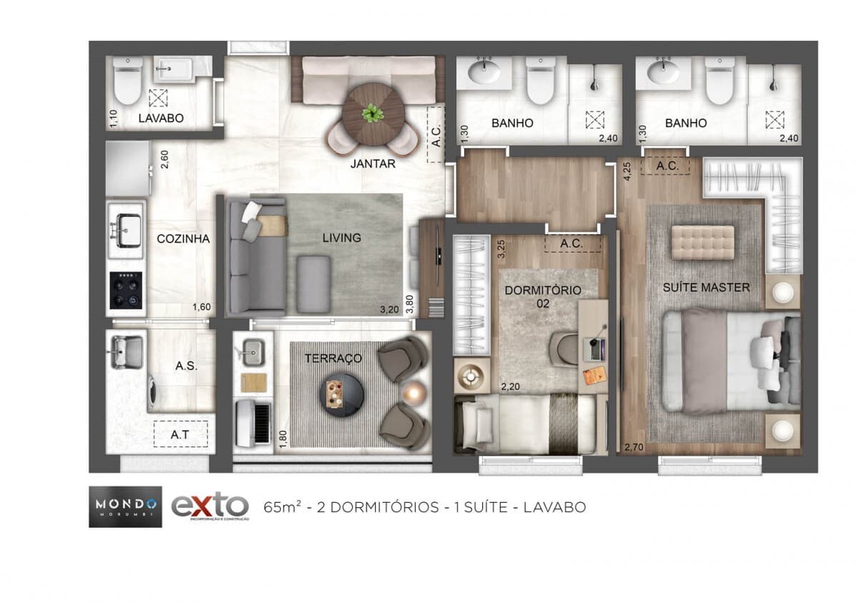 Planta 3 — Mondo Morumbi