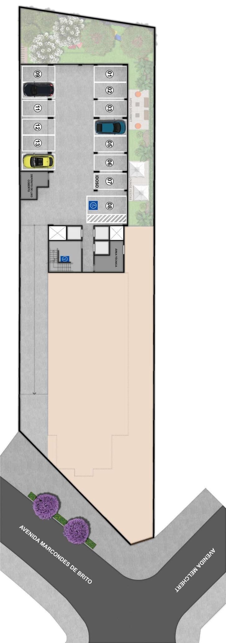 Planta 1 — Mundo Apto Vila Matilde