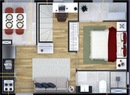 Planta 4 — Metrocasa Vila das Belezas - NR
