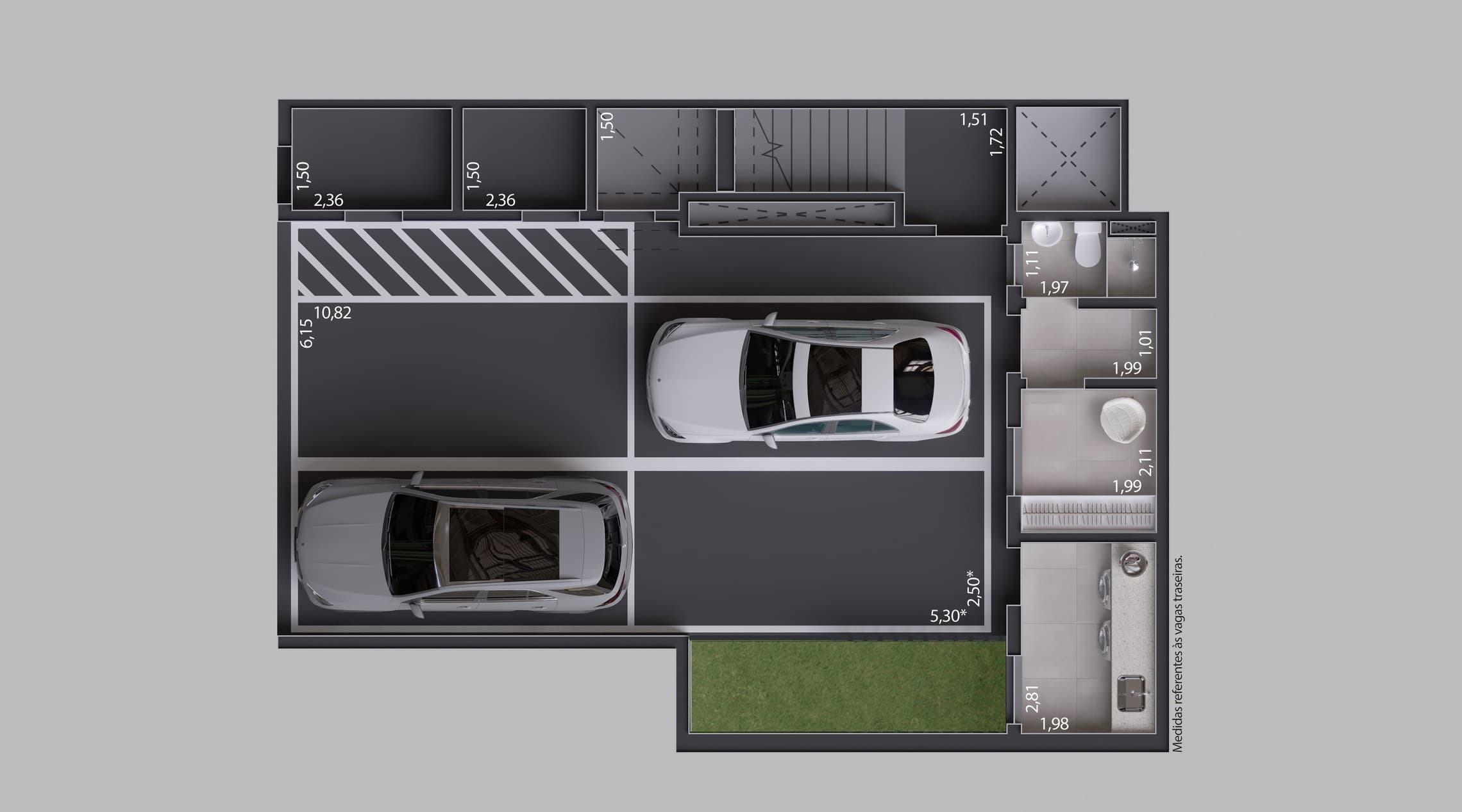 Planta 2 — Casa Jardim Itaverá