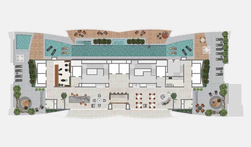 Planta 1 — Arkadio EZ by Ott - Residencial