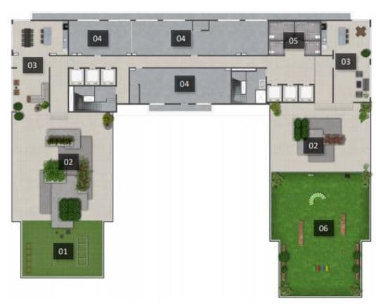 Planta 3 — Zip Brooklin - NR