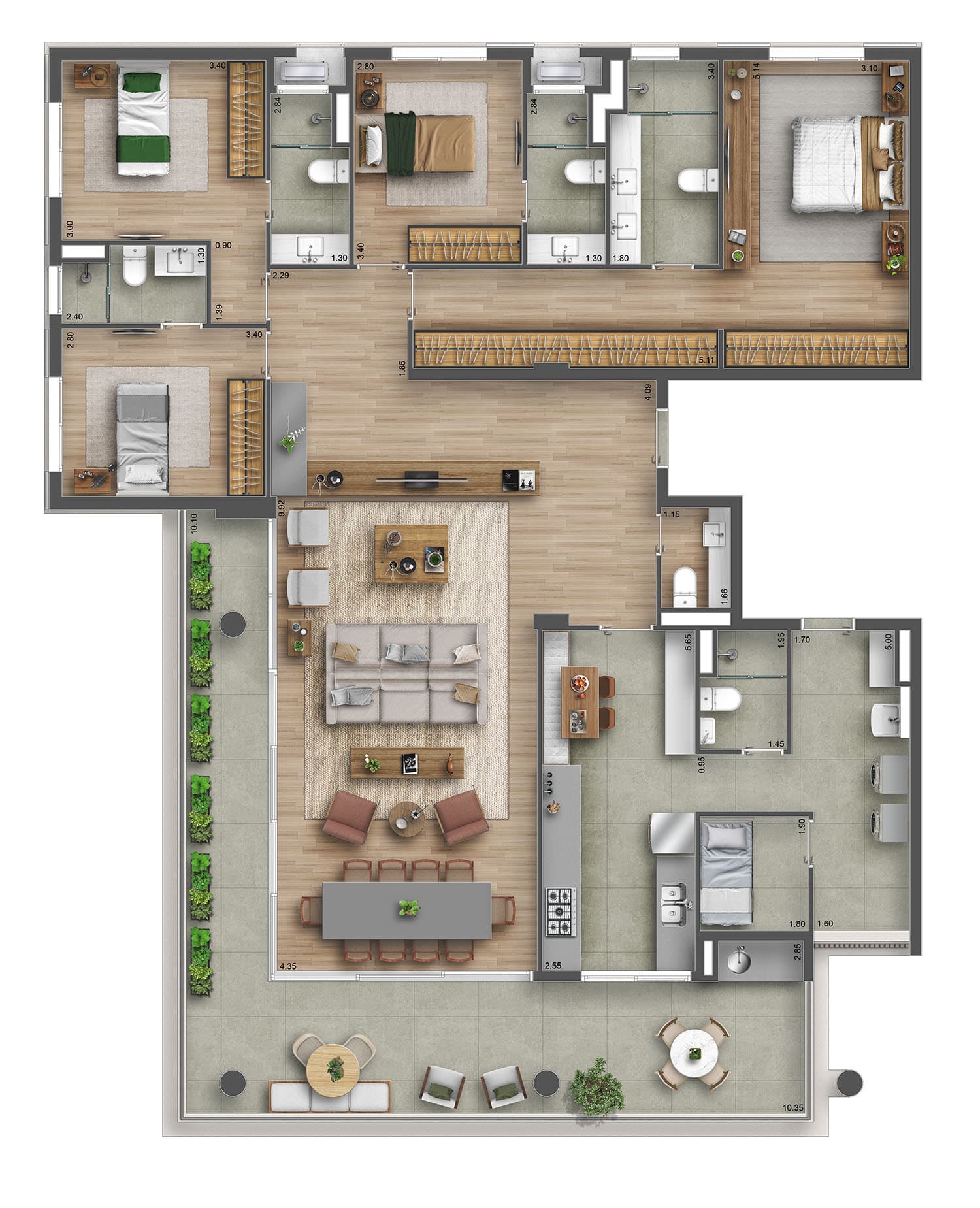 Planta 3 — KAÁ