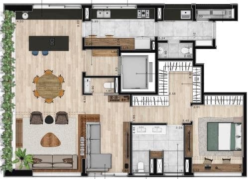 Planta 5 — Melo Alves 645