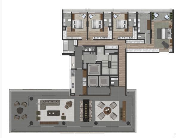 Planta 4 — Edifício Pierino