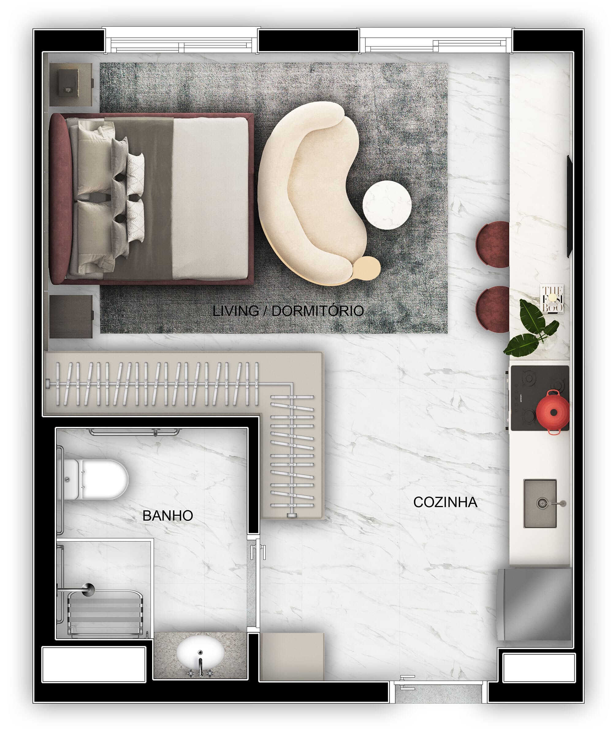 Planta 3 — Viva Benx Star Conceição - NR