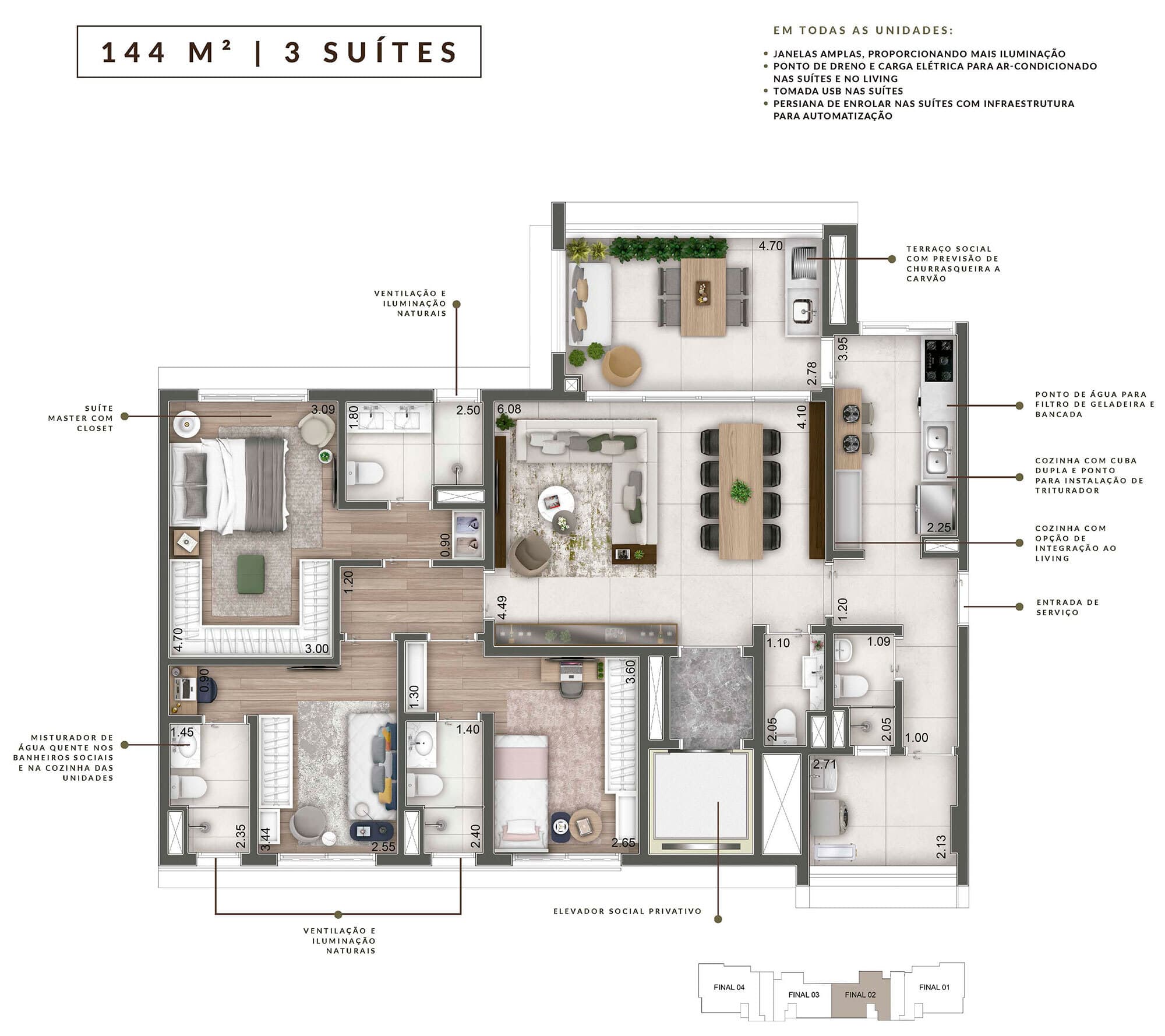 Planta 3 — Raro Perdizes