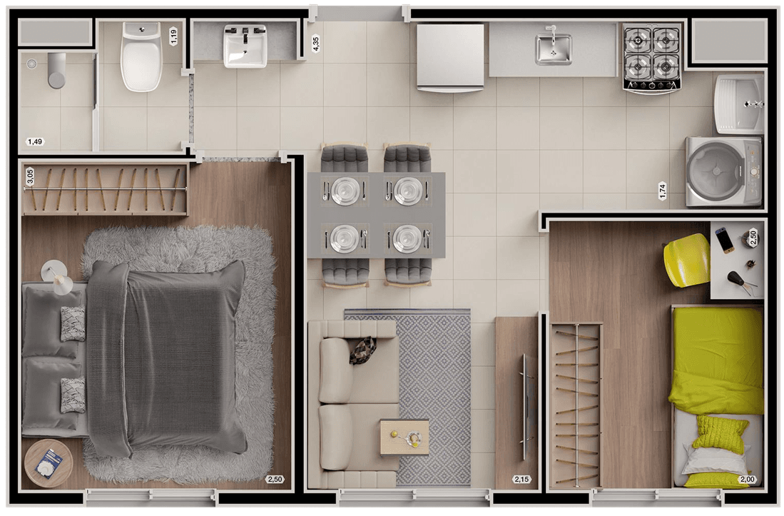 Planta 2 — Start Butantã