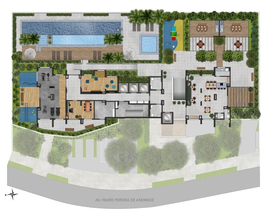 Planta 1 — Welconx Alto de Pinheiros - Residencial