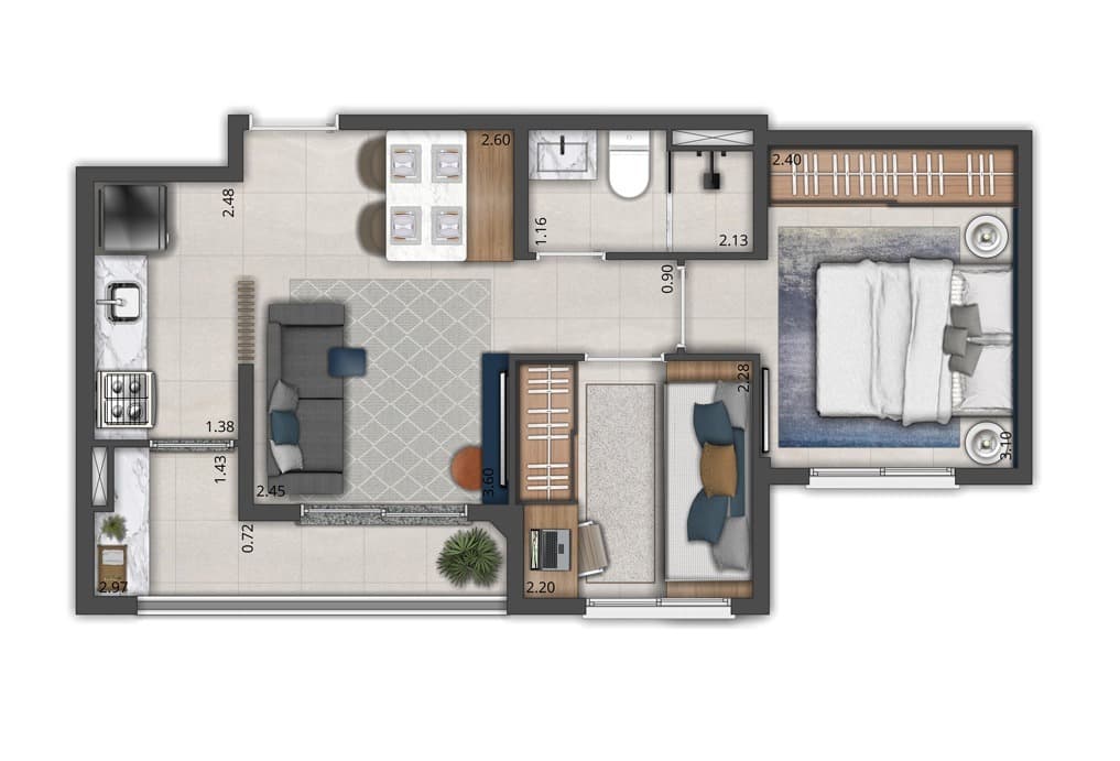 Planta 6 — Welconx Alto de Pinheiros - Residencial