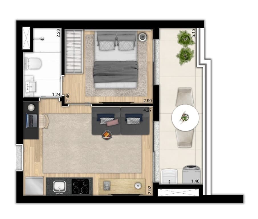 Planta 2 — The Collection Paulista - Residencial
