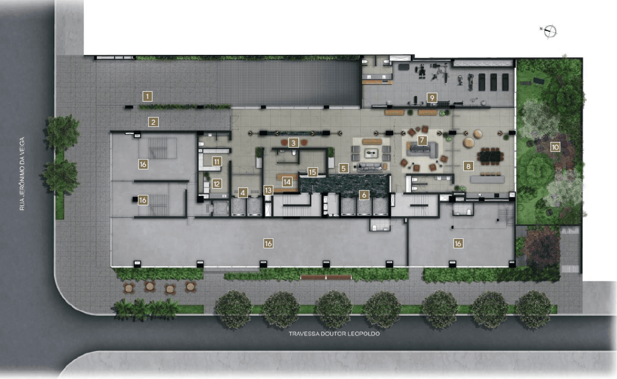Planta 1 — 155 Jerônimo - Residencial