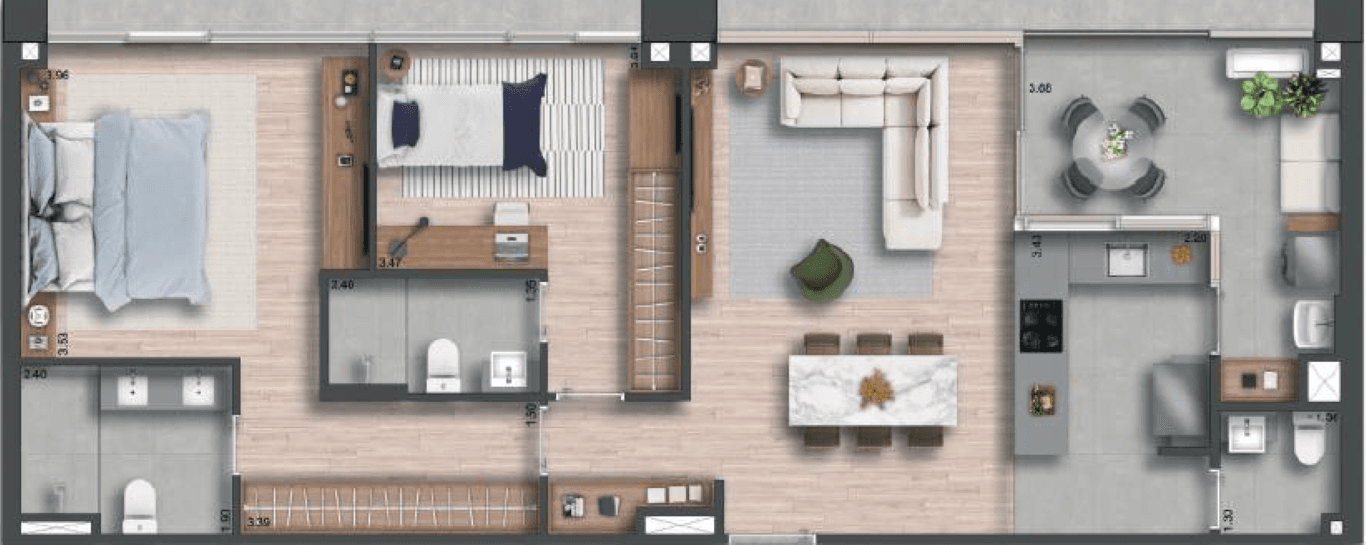 Planta 5 — 155 Jerônimo - Residencial