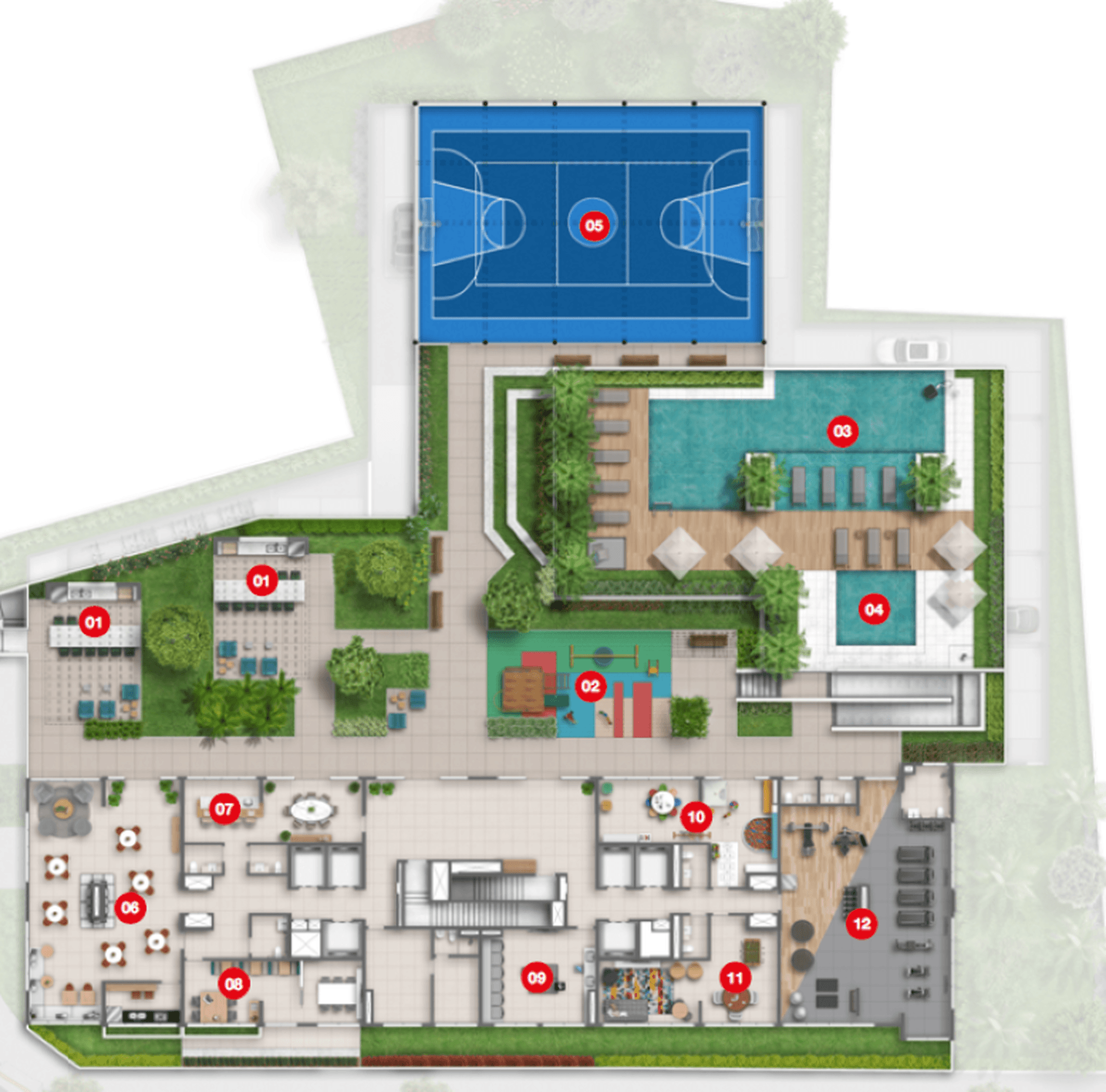 Planta 2 — Alive Home Club Belém - Residencial