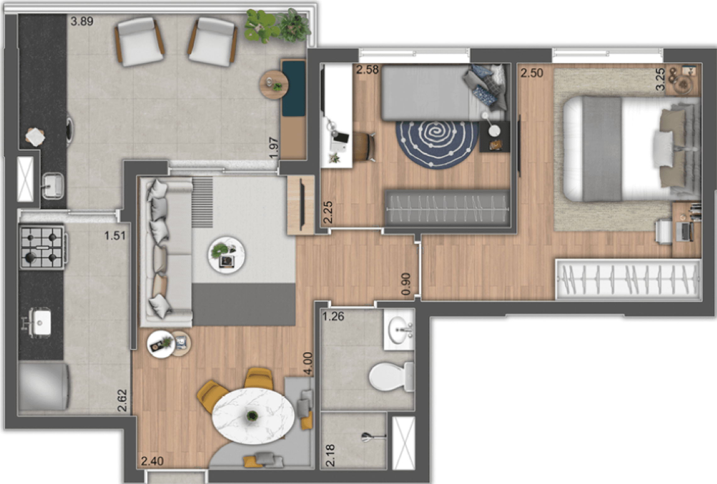 Planta 5 — Alive Home Club Belém - Residencial