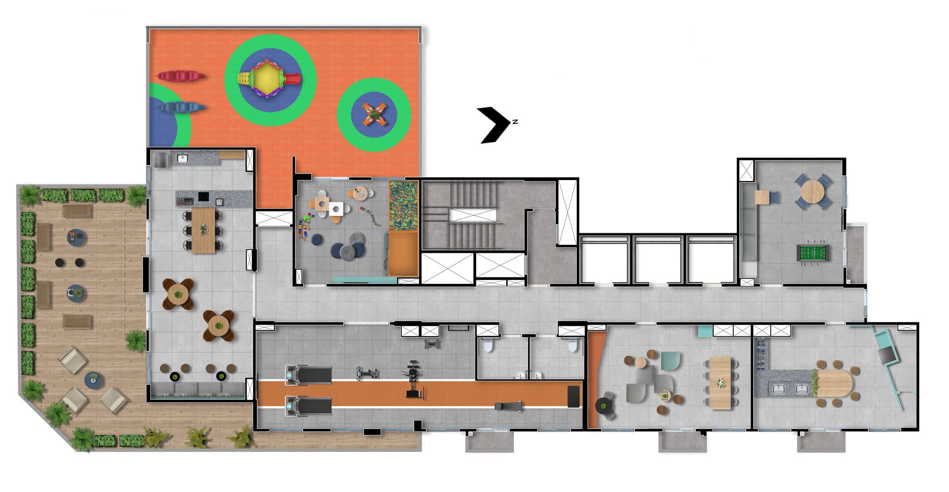 Planta 2 — Welconx Vila Romana - Residencial