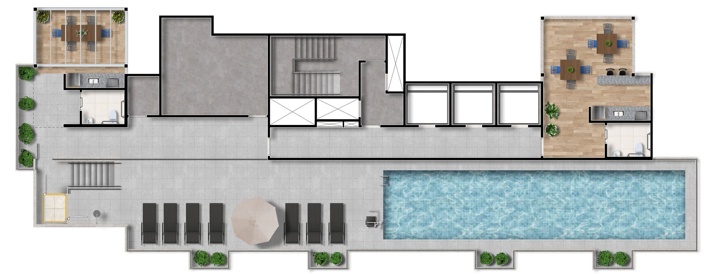 Planta 3 — Welconx Vila Romana - Residencial