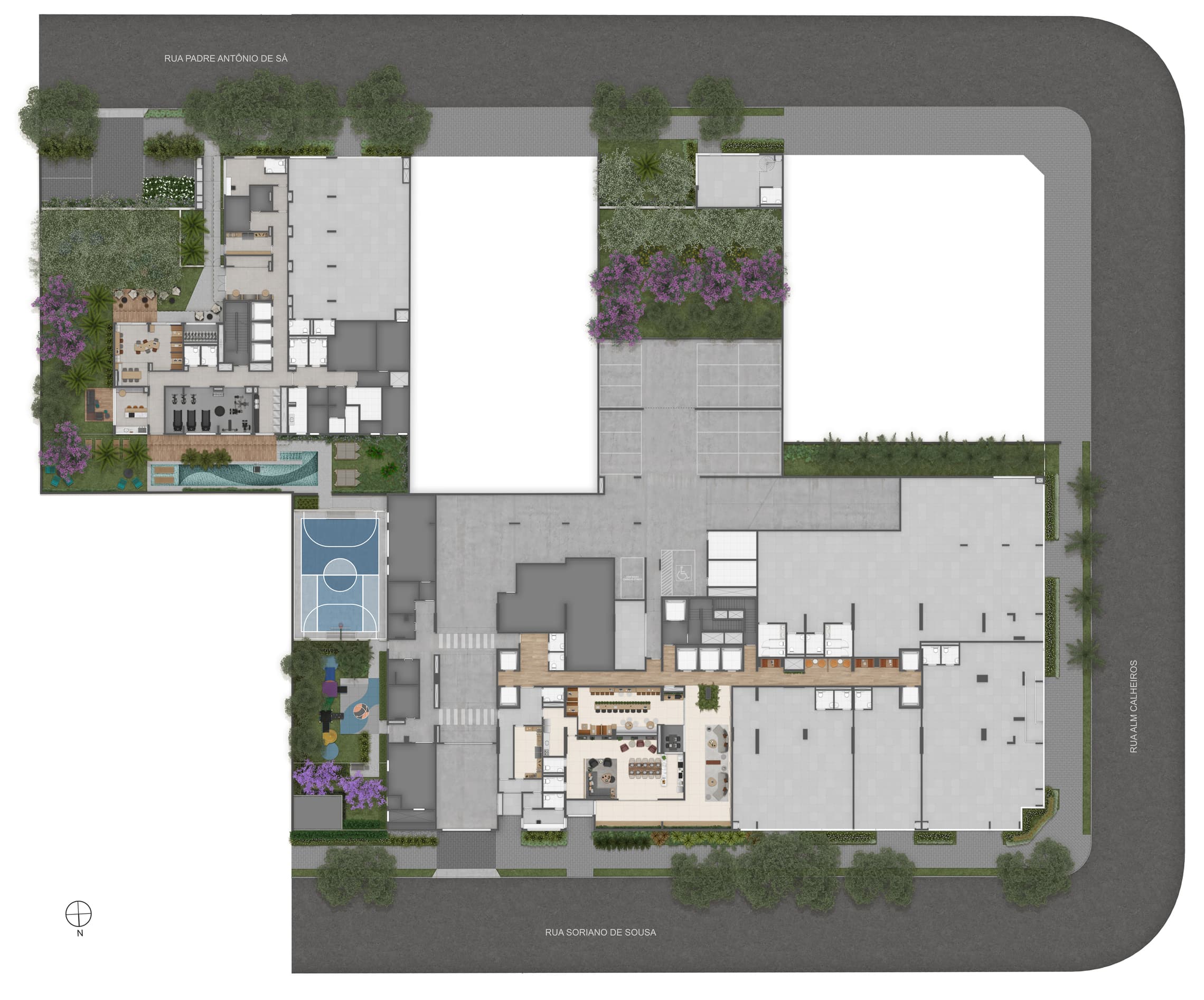Planta 1 — Raízes Tatuapé - Residencial