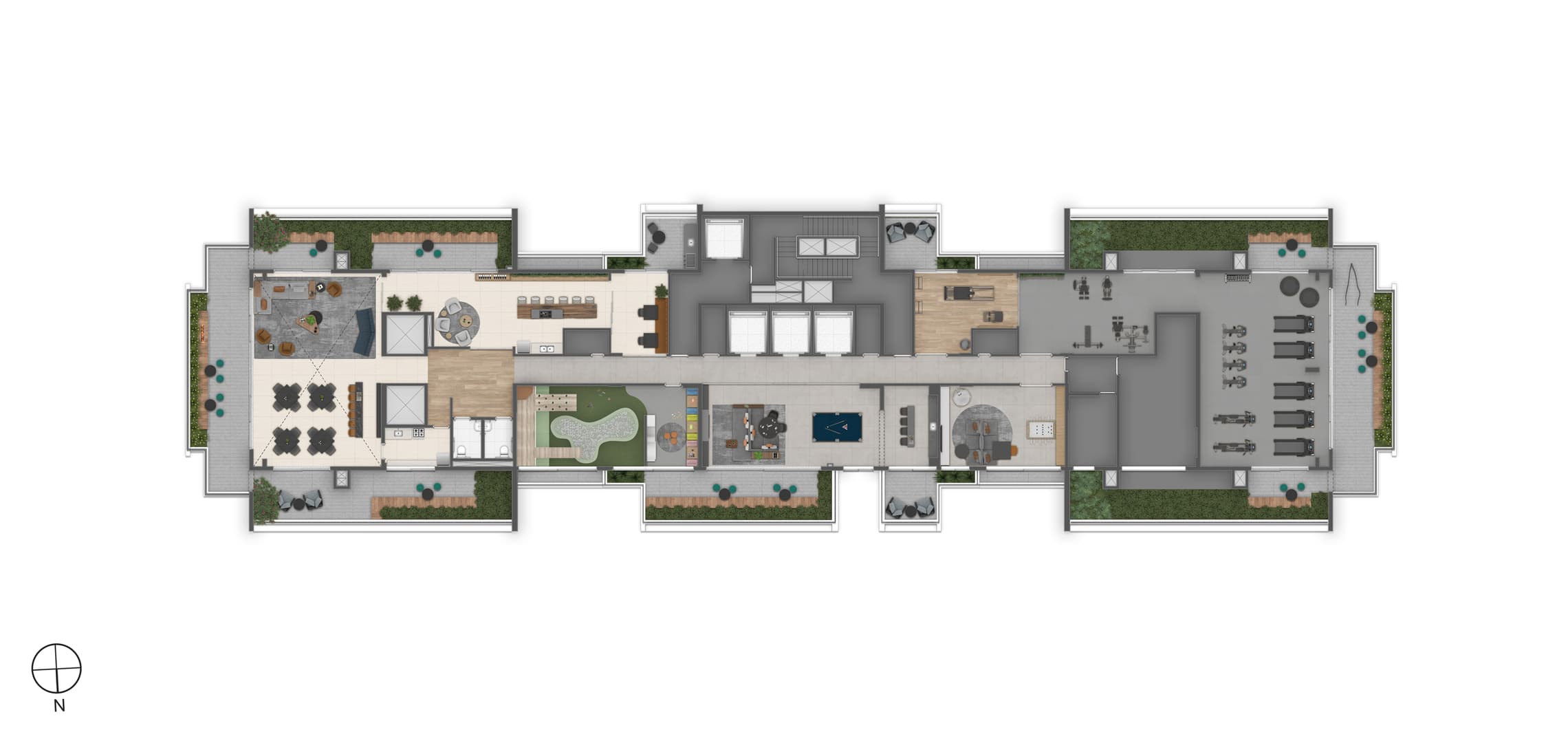 Planta 2 — Raízes Tatuapé - Residencial