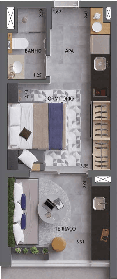Planta 2 — In Design Ipiranga