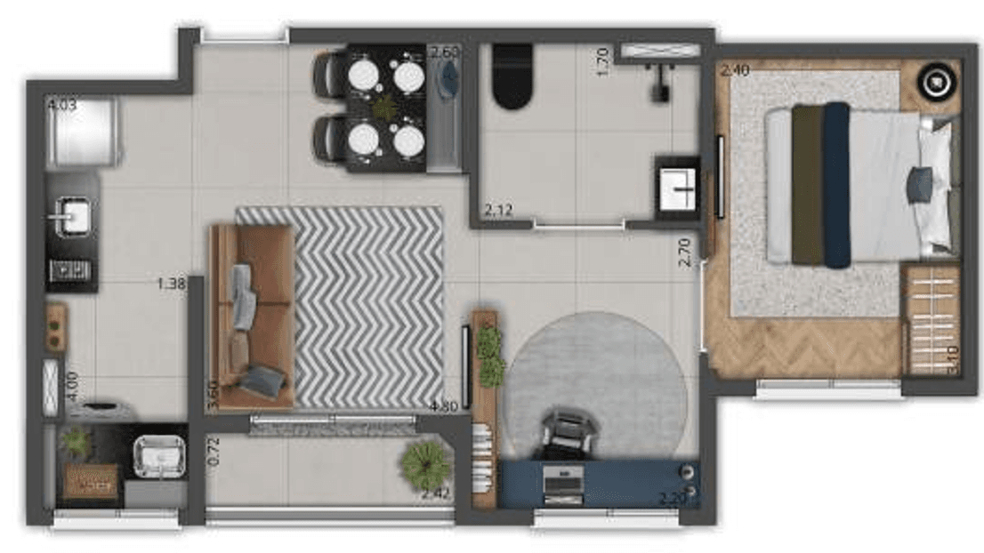 Planta 4 — Welconx Alto de Pinheiros - NR