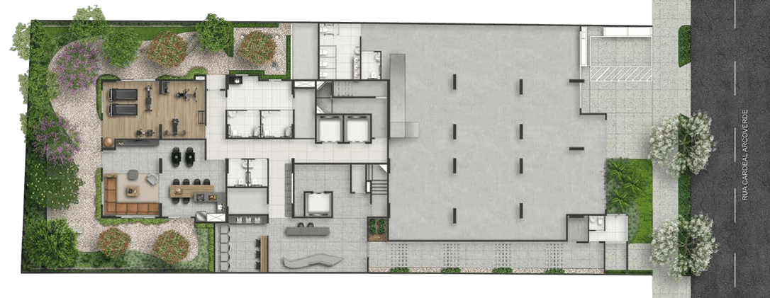 Planta 1 — Prisma Pinheiros - Residencial