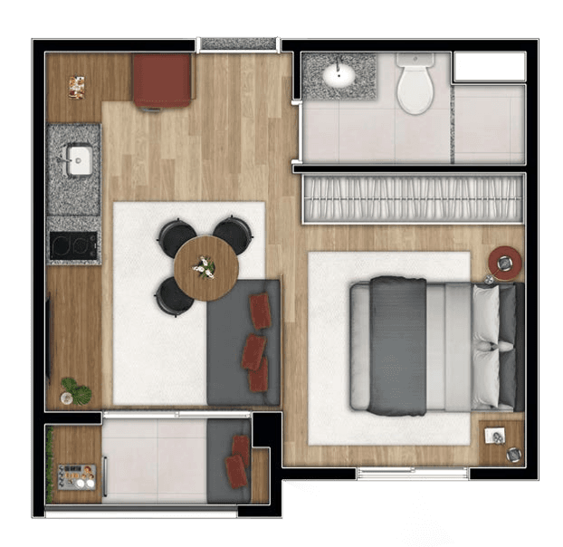 Planta 3 — Prisma Pinheiros - Residencial