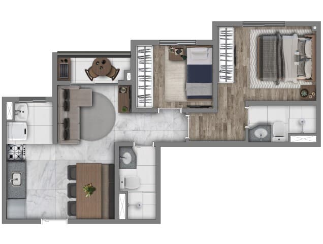 Planta 4 — Vivaz Prime Vila Nova Cachoeirinha - Fase 2
