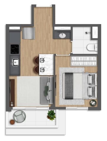 Planta 3 — Wire Capote Valente - Residencial