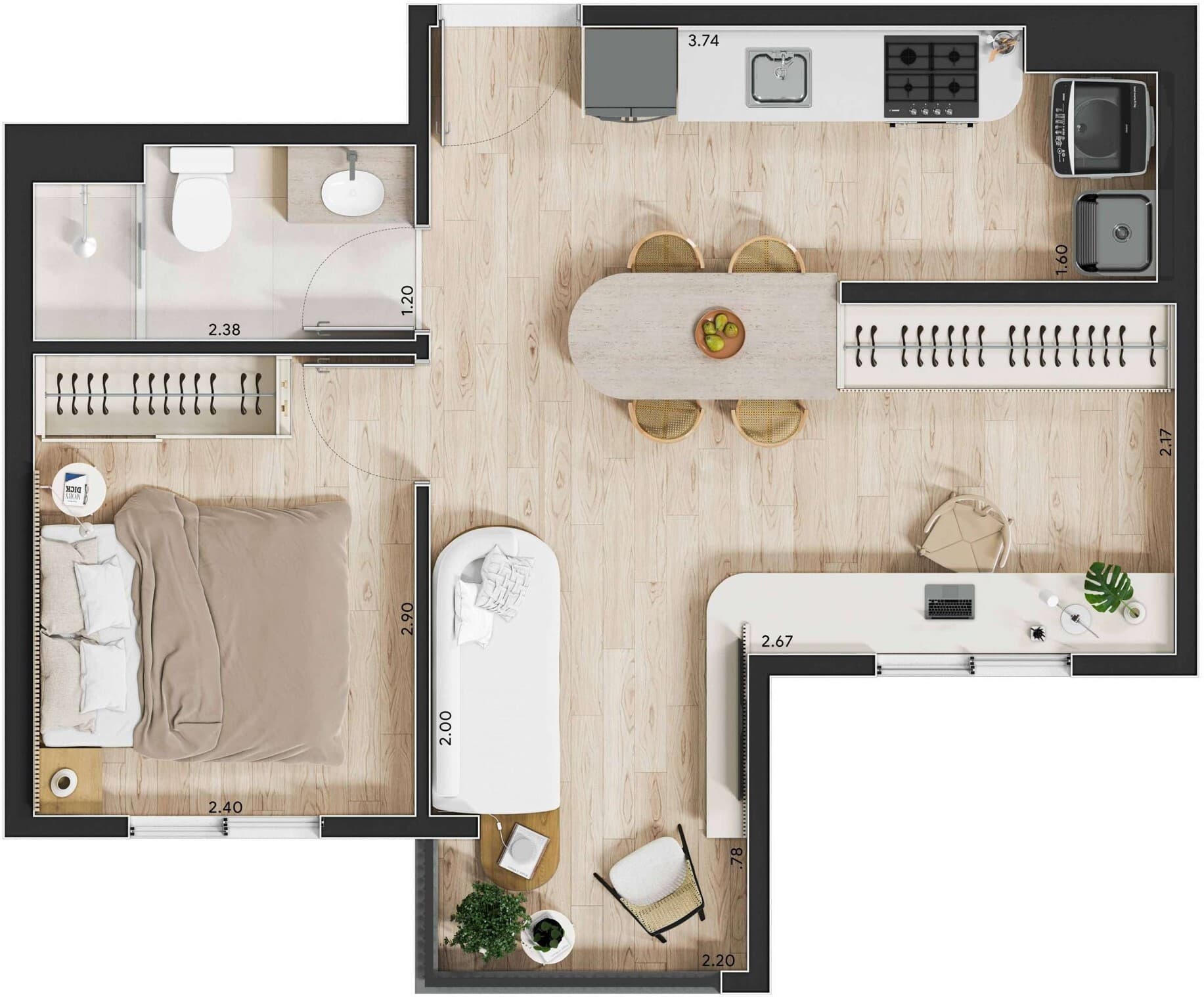 Planta 4 — Casa Genebra